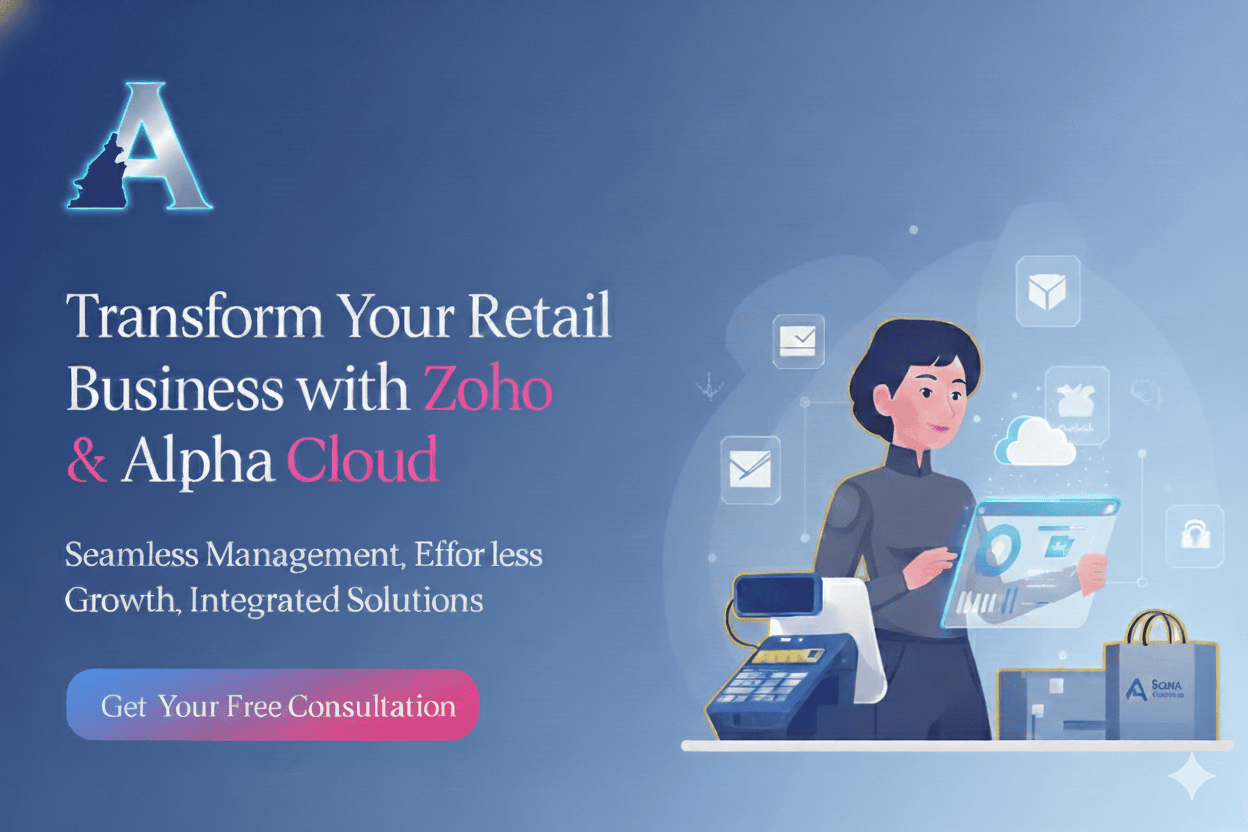 How Zoho Helps Retail Shops Run Smoothly